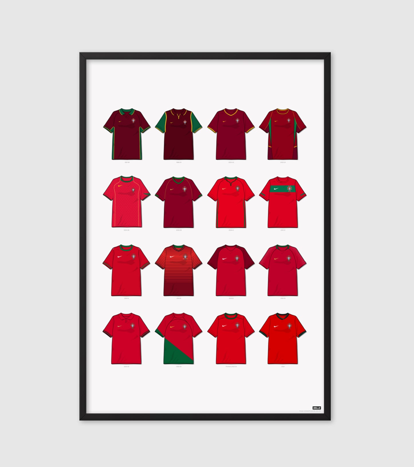 Nike Portugal Home Equipment Poster