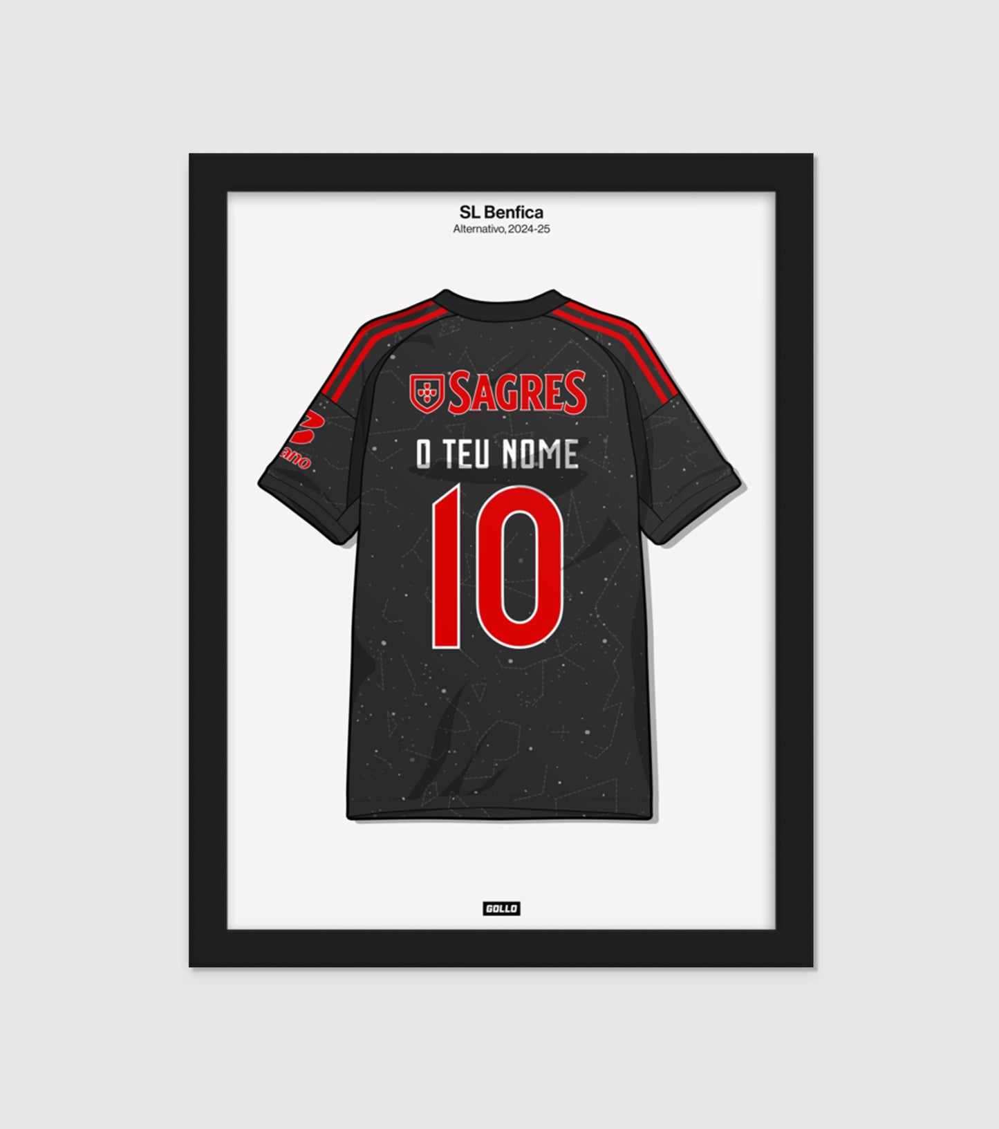 Benfica Home Equipment Custom Poster