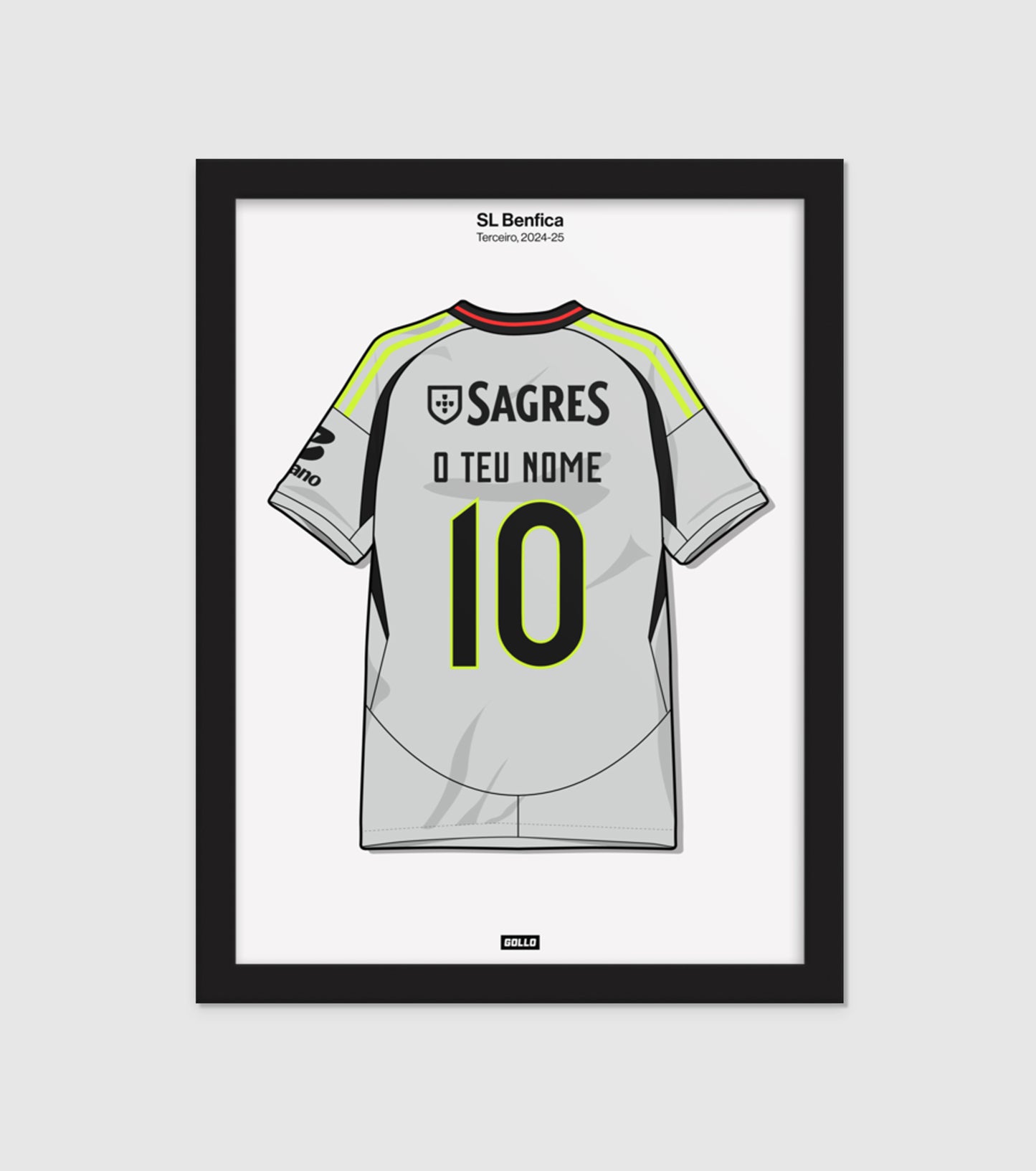 Benfica Home Equipment Custom Poster