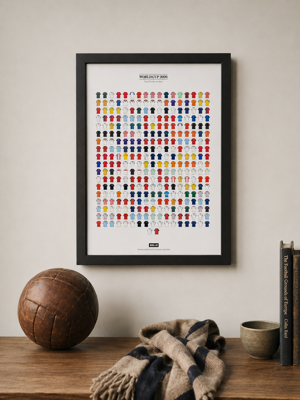 Poster Mundial 2026 | Camisola de Cada Golo
