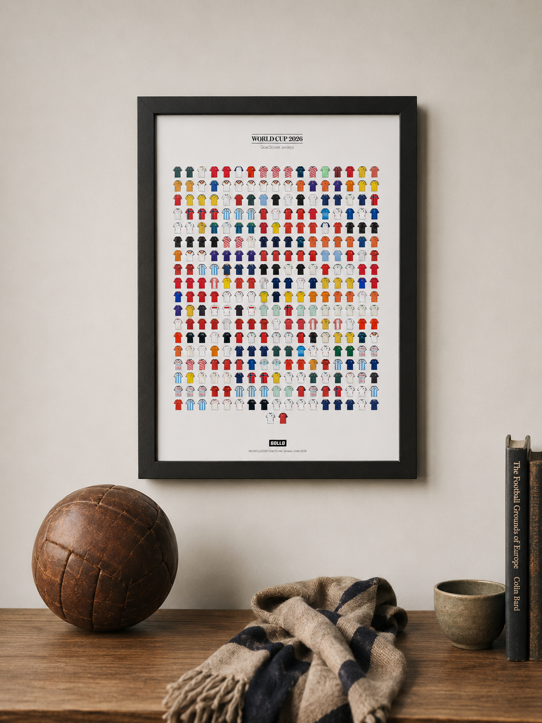Poster Mundial 2026 | Camisola de Cada Golo