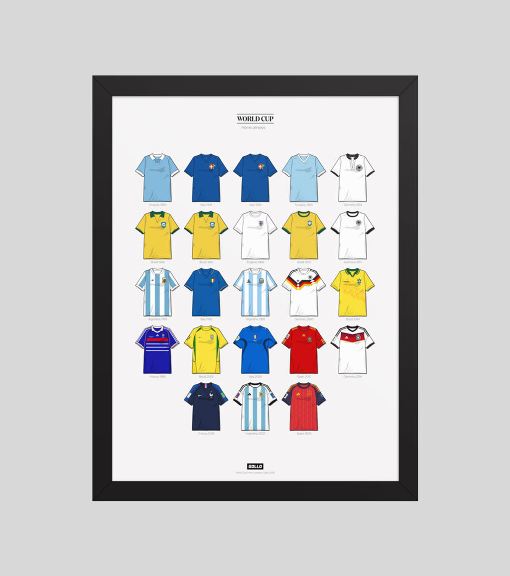 Poster Campeões do Mundo | Camisolas Principais